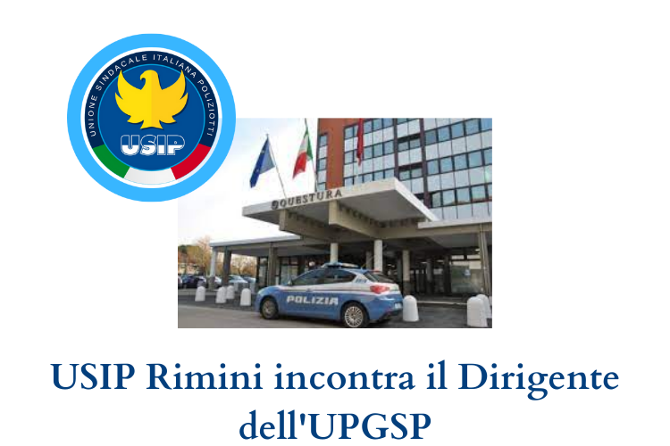 USIP Rimini| Incontro con il Dirigente delle Volanti