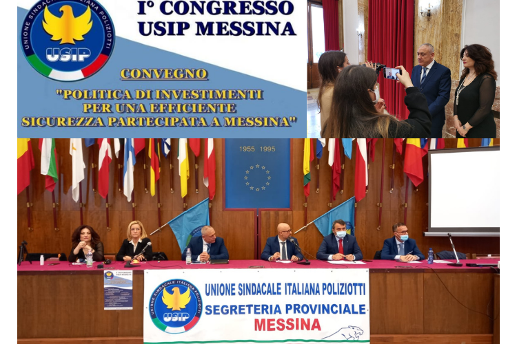 I Congresso USIP Messina| Maurizio GALATI eletto Segretario Generale Provinciale