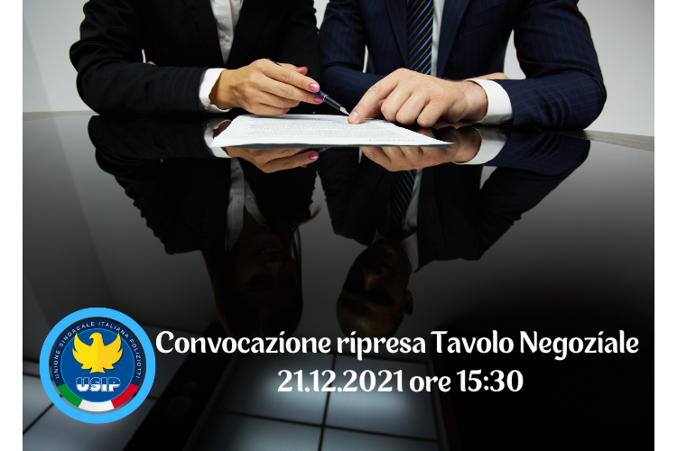 Rinnovo Contratto 2o19/2021| Riapertura Tavolo negoziale