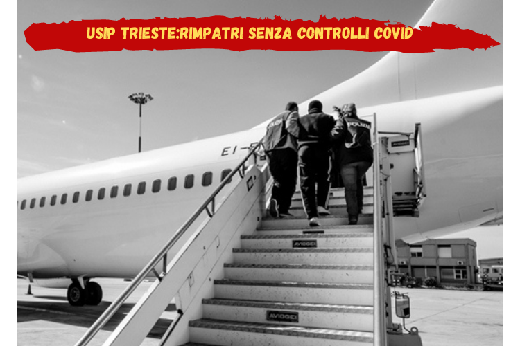 USIP Trieste-Rimpatriati senza attendere l'esito del tampone