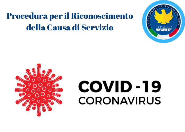Coronavirus: Procedura per la Causa di Servizio
