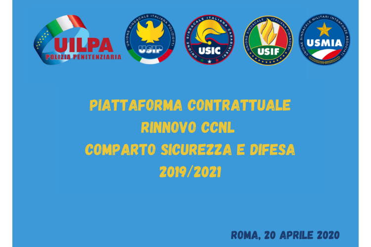 Piattaforma Rinnovo Contrattuale 2019/2021